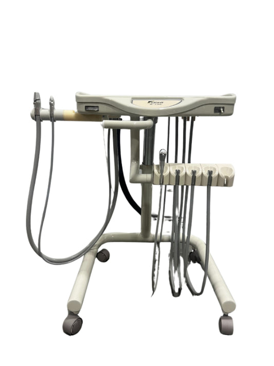 Flight Dental A-Series Doctors Cart with Vacuum Package