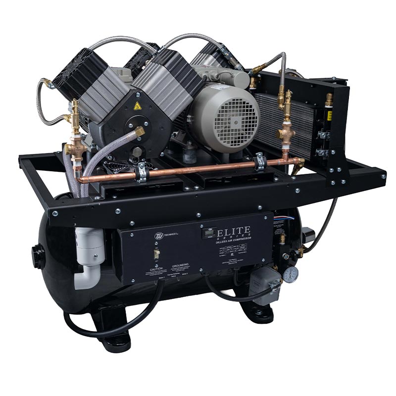 TECH WEST ELITE SERIES ULTRA CLEAN OILLESS COMPRESSOR | 2-3 users