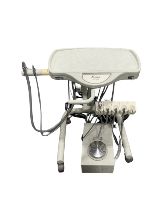 Flight Dental A-Series Doctors Cart with Vacuum Package