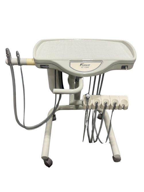Flight Dental A-Series Doctors Cart with Vacuum Package
