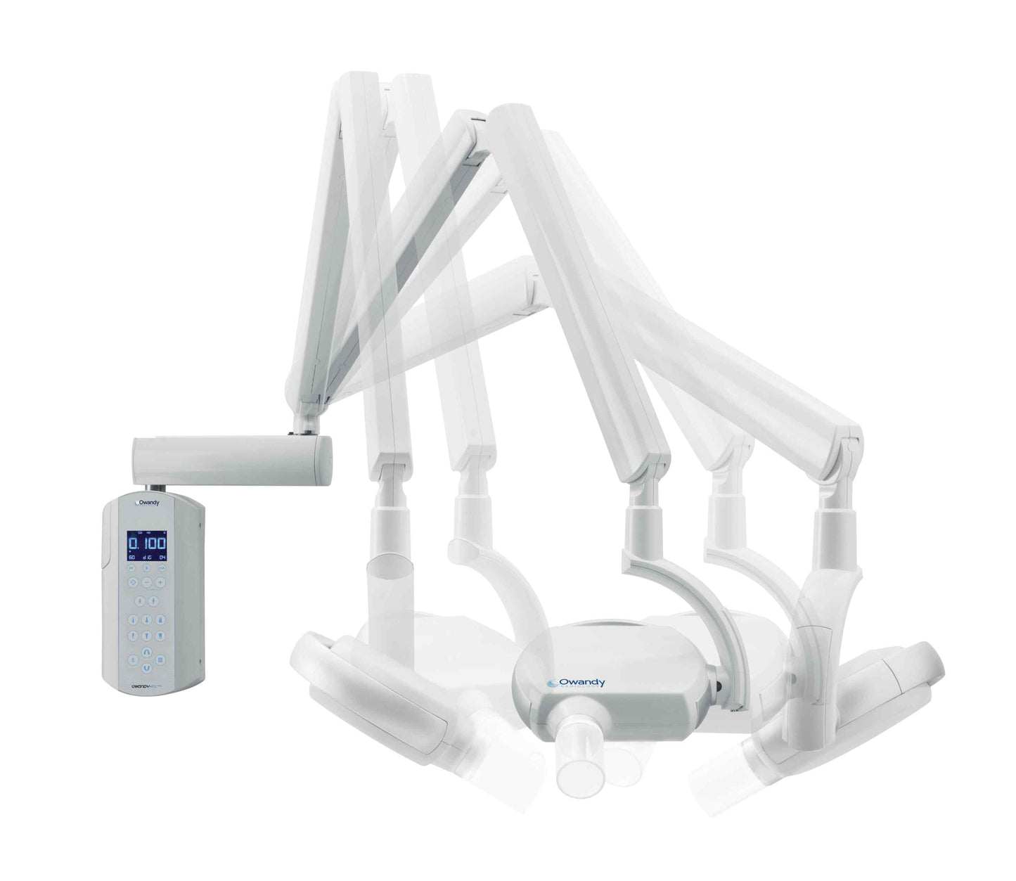 Owandy-RX PRO high frequency intraoral x-ray 80 cm extension arm, wall mounted