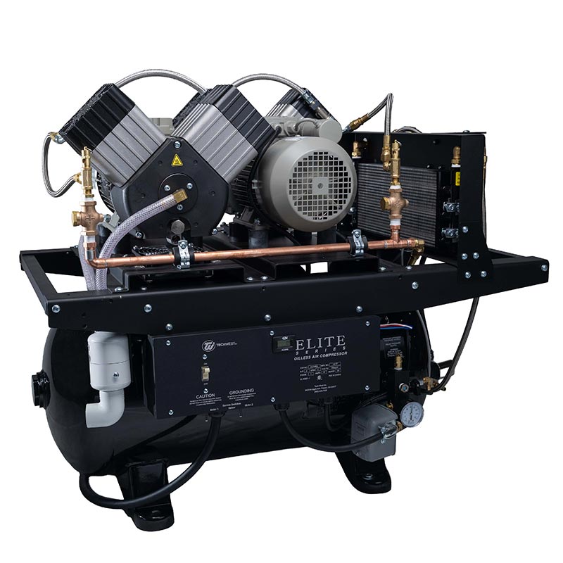 TECH WEST ELITE SERIES ULTRA CLEAN OILLESS COMPRESSOR | 2-3 users